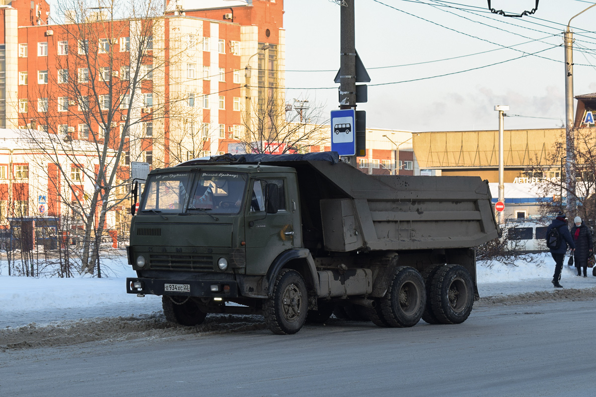 Алтайский край, № Е 934 ХС 22 — КамАЗ-55111 [551110]
