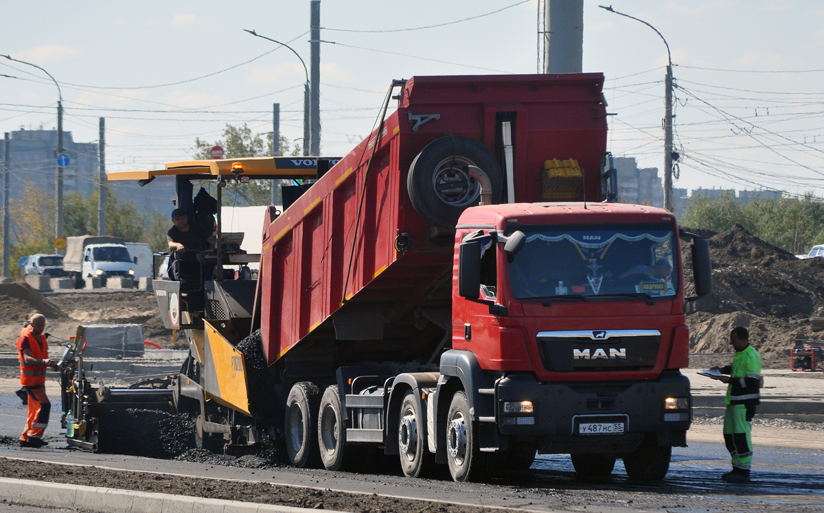 Омская область, № У 487 НС 55 — MAN TGS 41.440
