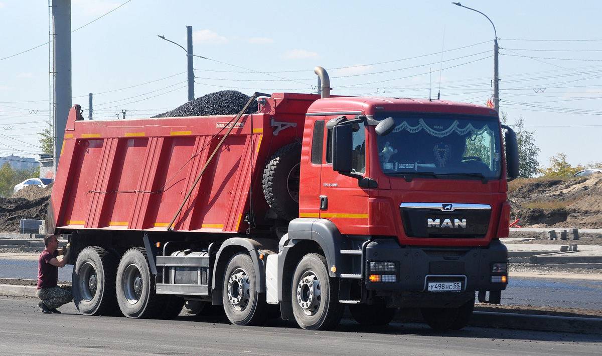 Омская область, № У 498 НС 55 — MAN TGS 41.400