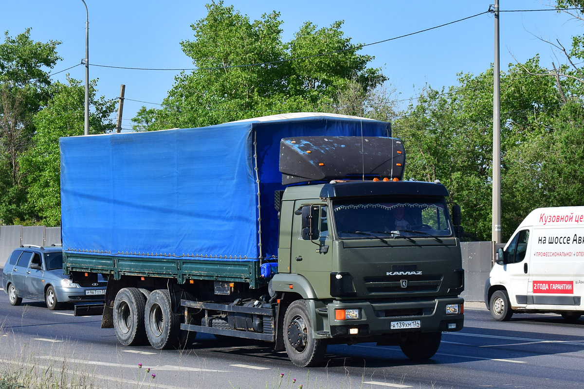 Волгоградская область, № А 139 ХМ 134 — КамАЗ-65117-A4(23)