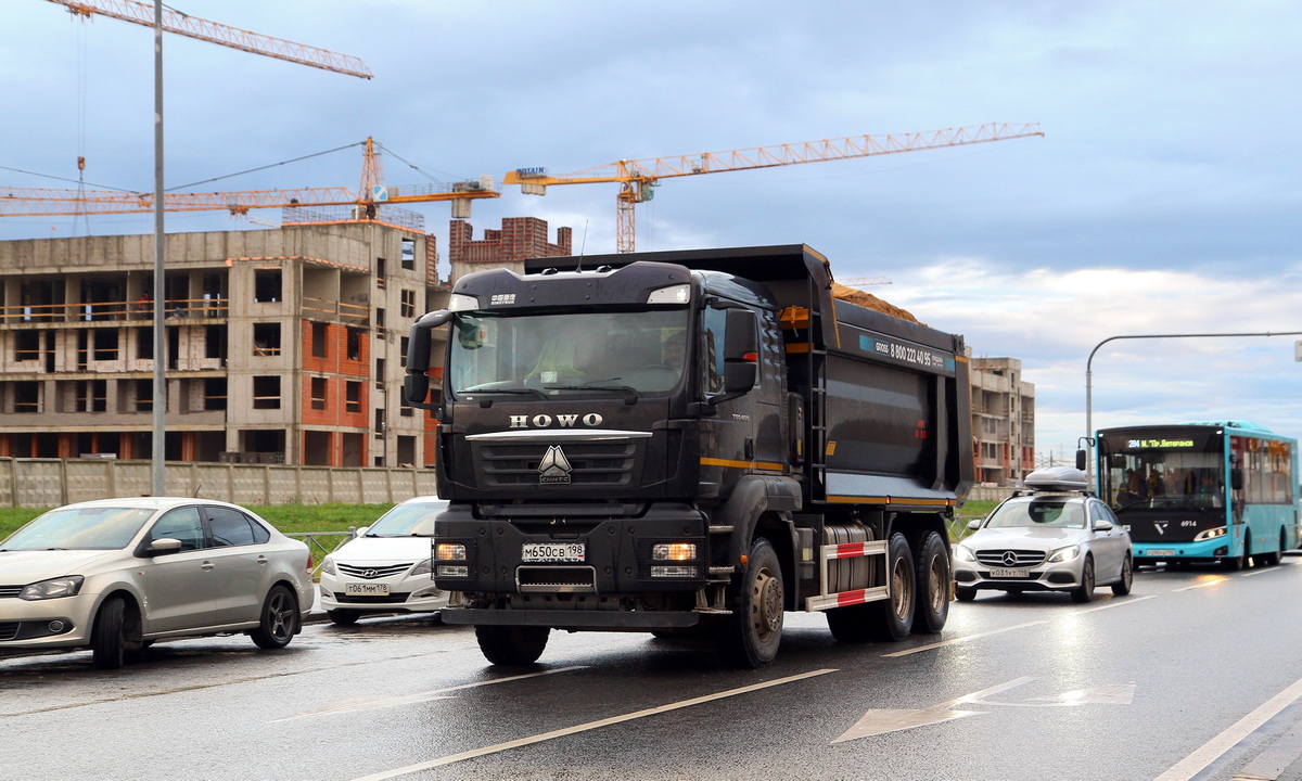 Санкт-Петербург, № М 650 СВ 198 — Howo T5G ZZ3257