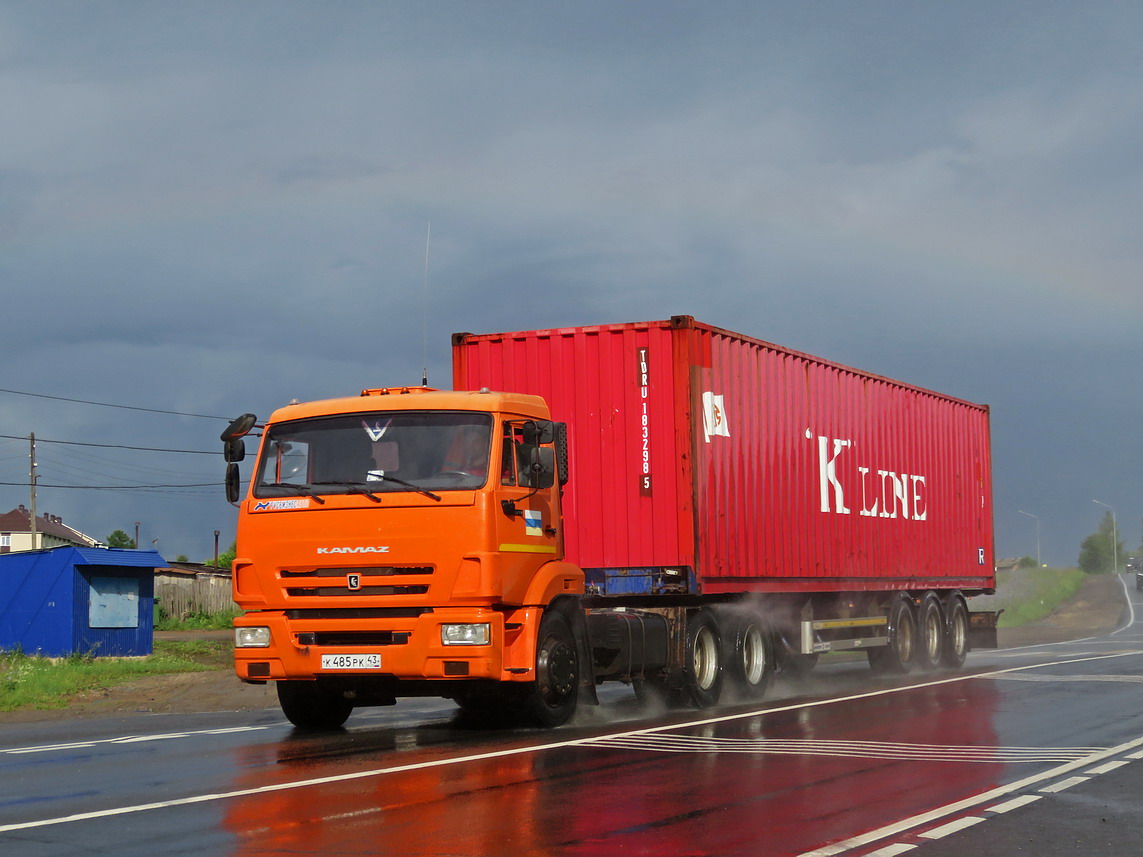 Кировская область, № К 485 РК 43 — КамАЗ-65115-42
