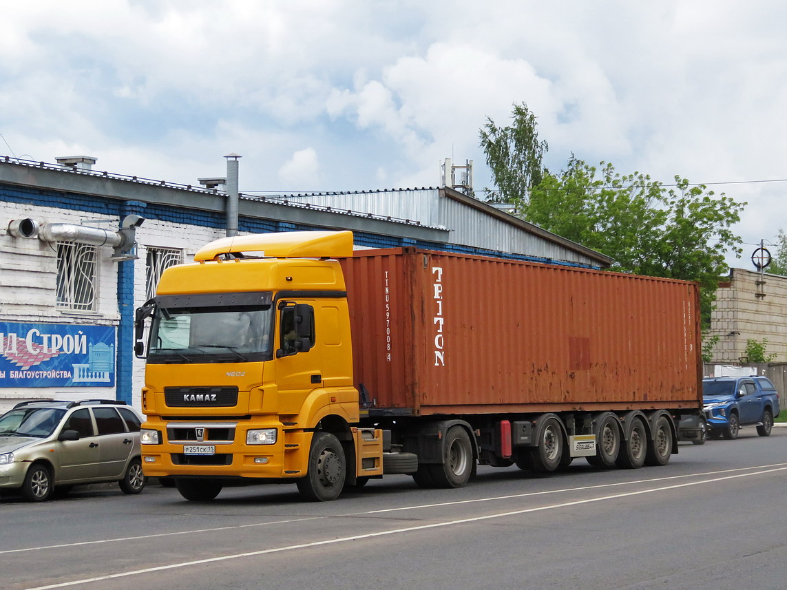Коми, № Р 251 СК 11 — КамАЗ-5490-S5(87)