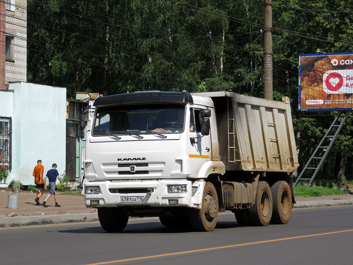 Кировская область, № А 781 ОА 716 — КамАЗ-65116-A4(23)