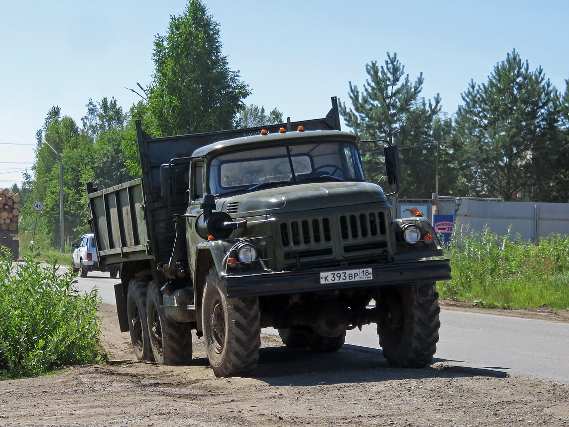 Удмуртия, № К 393 ВР 18 — ЗИЛ-131 (общая модель)