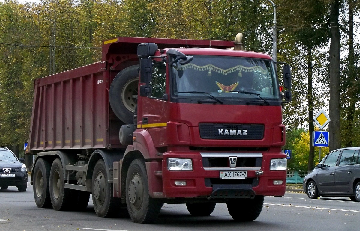 Минск, № АХ 1767-7 — КамАЗ-65801-T5(68)