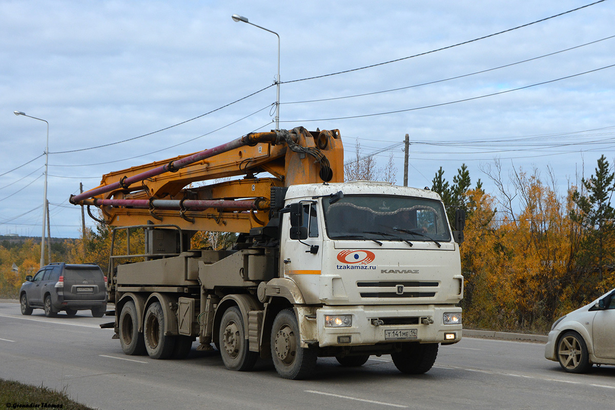 Саха (Якутия), № Т 141 МЕ 14 — КамАЗ-6540-L4(19)