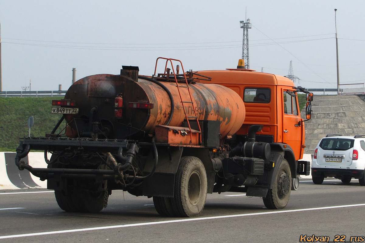 Алтайский край, № К 849 ТТ 22 — КамАЗ-43253-A3(96)