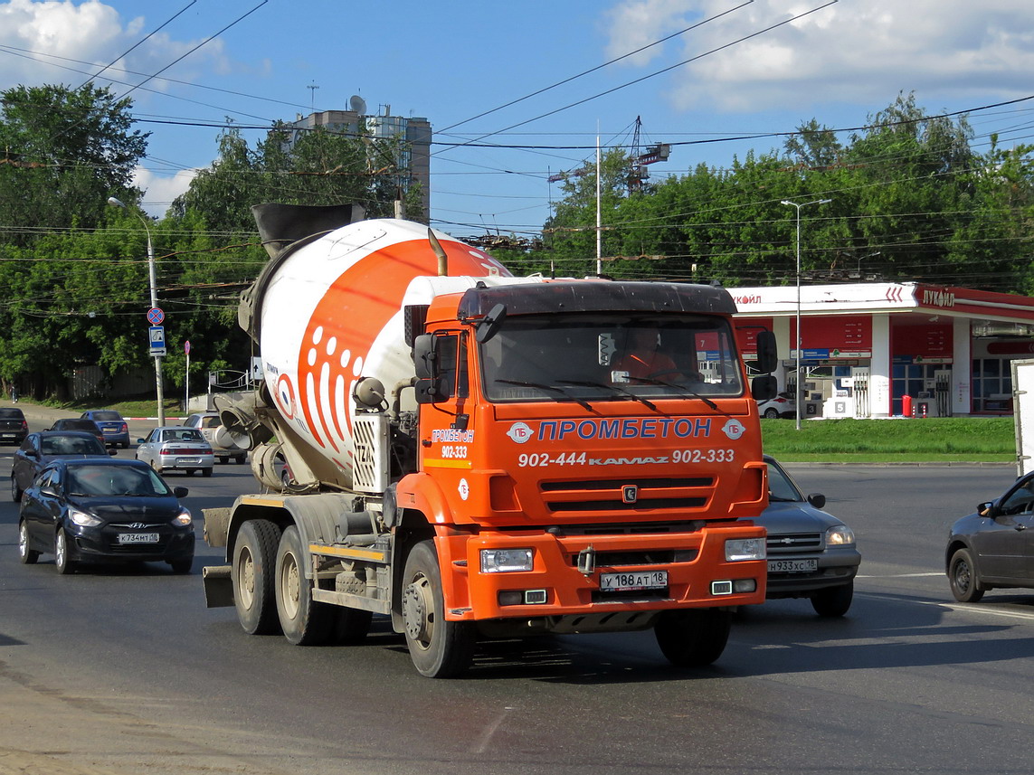 Удмуртия, № У 188 АТ 18 — КамАЗ-6520-A5(48)