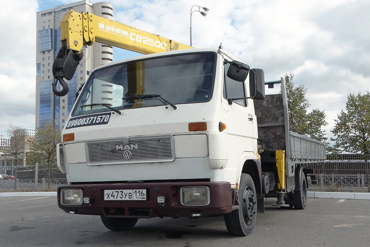 Татарстан, № Х 473 УВ 116 — VW-MAN G90