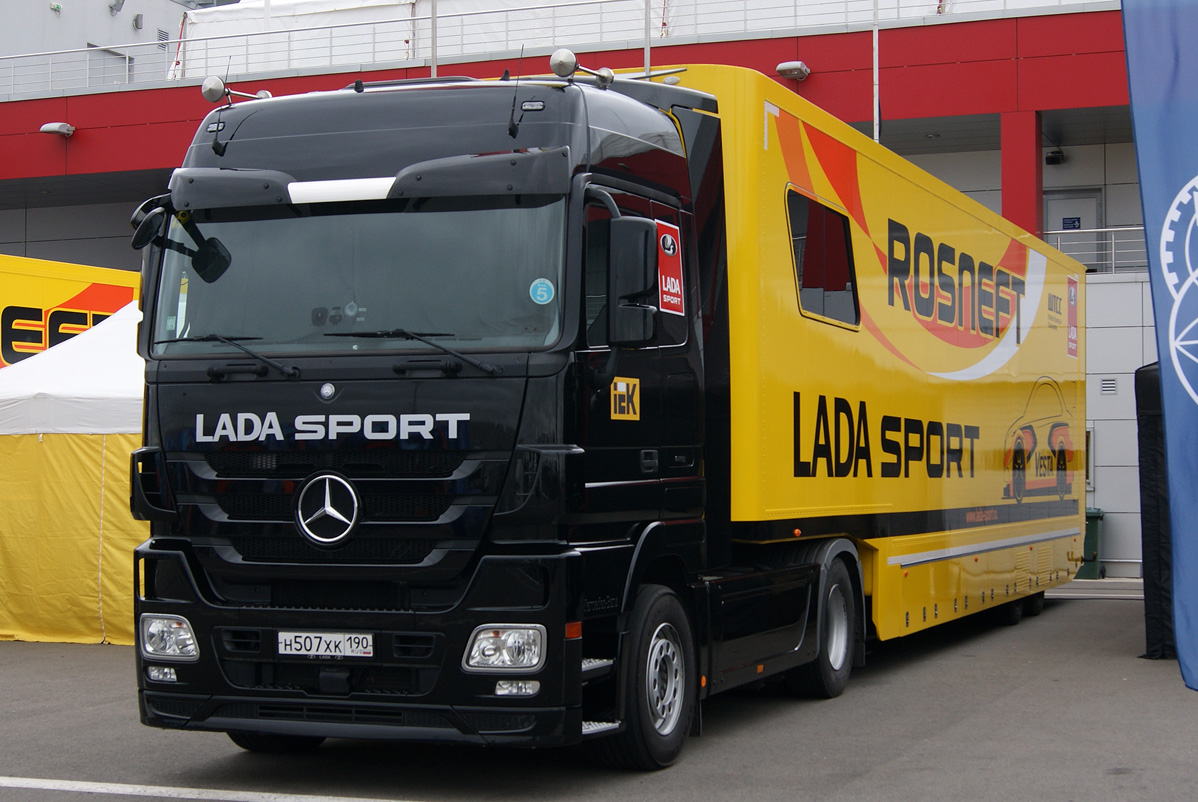 Самарская область, № Н 507 ХК 190 — Mercedes-Benz Actros ('2009) 1848
