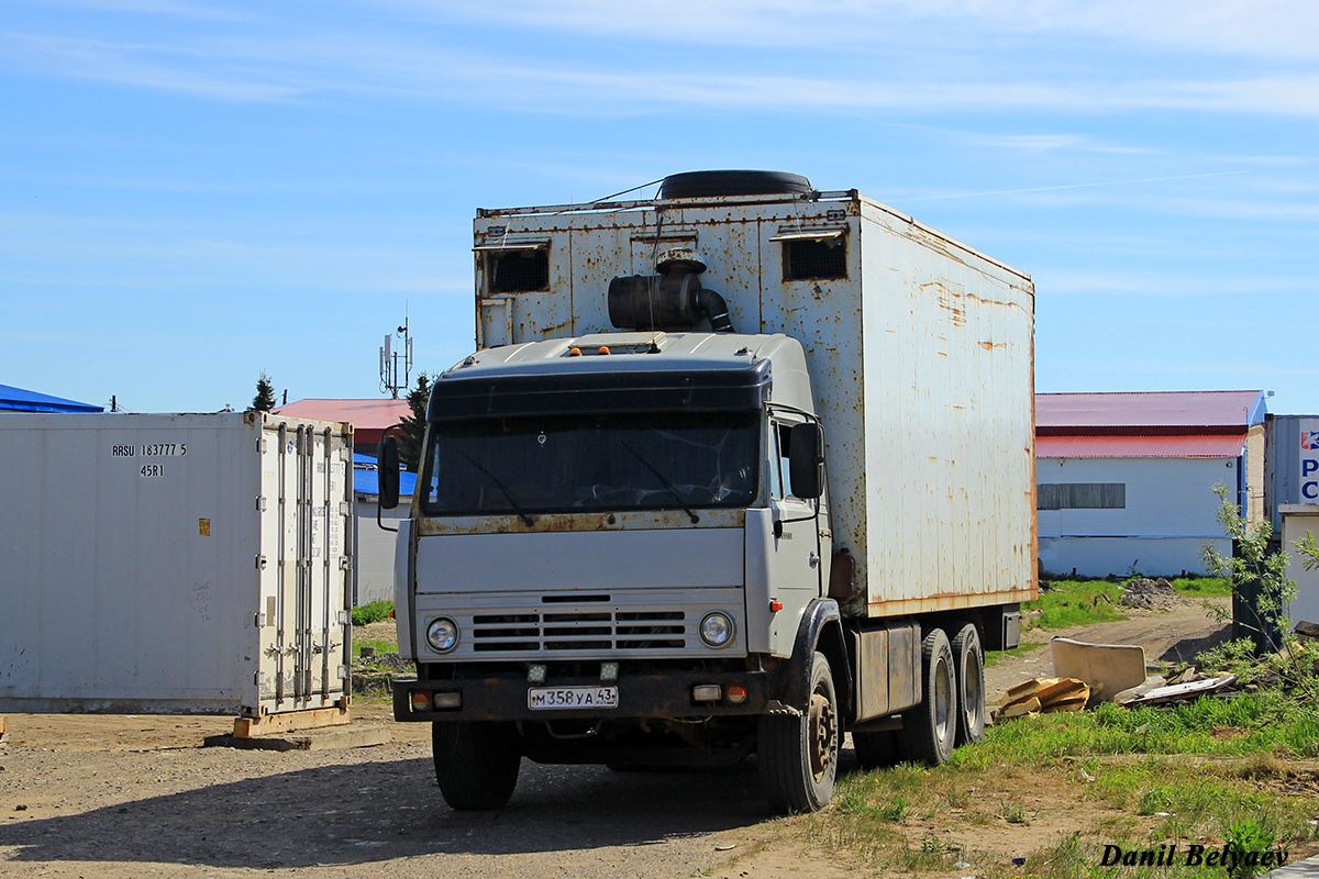 Кировская область, № М 358 УА 43 — КамАЗ-53212
