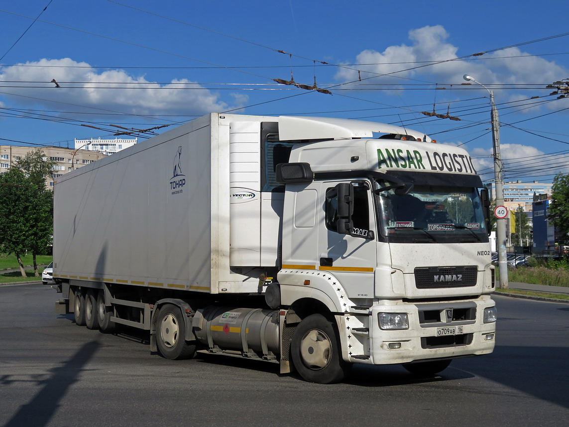 Татарстан, № О 709 АВ 716 — КамАЗ-5490-5P(90)