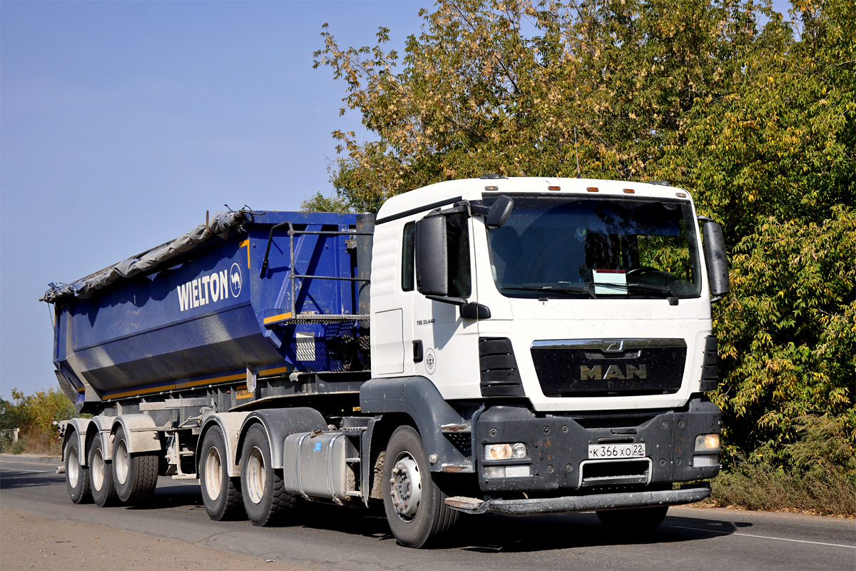 Алтайский край, № К 366 ХО 22 — MAN TGS 33.440