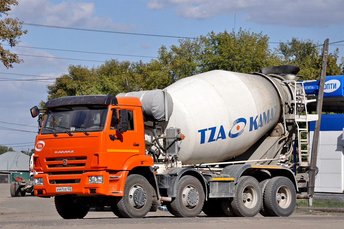 Алтайский край, № А 441 ОЕ 122 — КамАЗ-6540-A5(48)