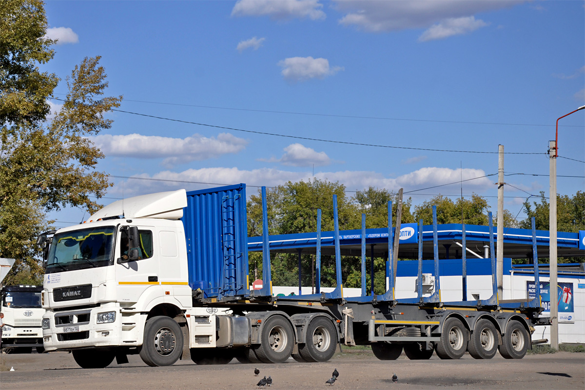 Алтайский край, № В 871 ЕН 122 — КамАЗ-65206-T5(68)