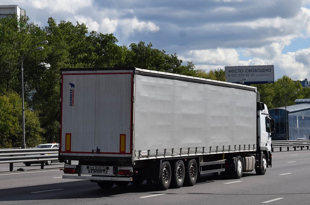 Мордовия, № ЕВ 3828 13 — Schmitz Cargobull S.CS / SCB*S3T / S01