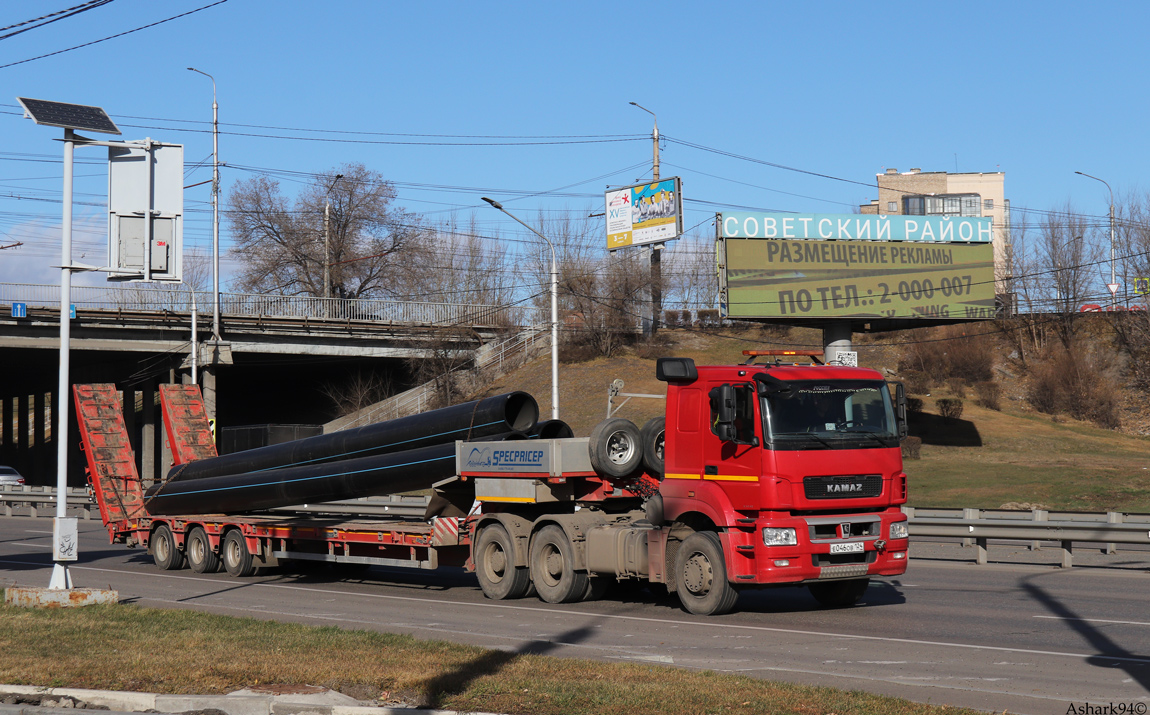 Красноярский край, № Е 046 ОВ 124 — КамАЗ-65806-T5(68)