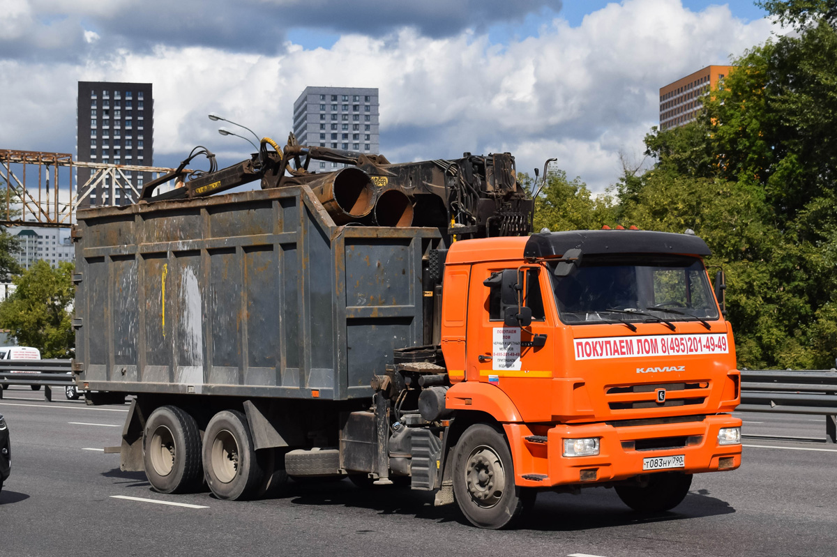 Московская область, № Т 083 НУ 790 — КамАЗ-65115-A5(48)