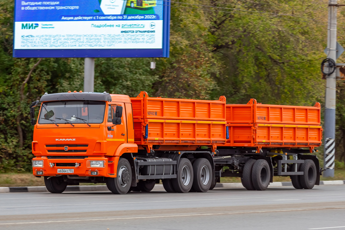 Омская область, № А 656 КС 155 — КамАЗ-65115-A5(48)