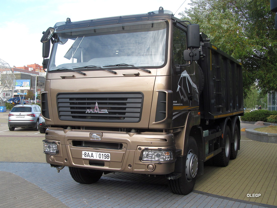 Минск, № (BY-7) Б/Н 0181 — МАЗ-65012B; Транспортные средства без номеров (Минск); Новая техника (Минск)