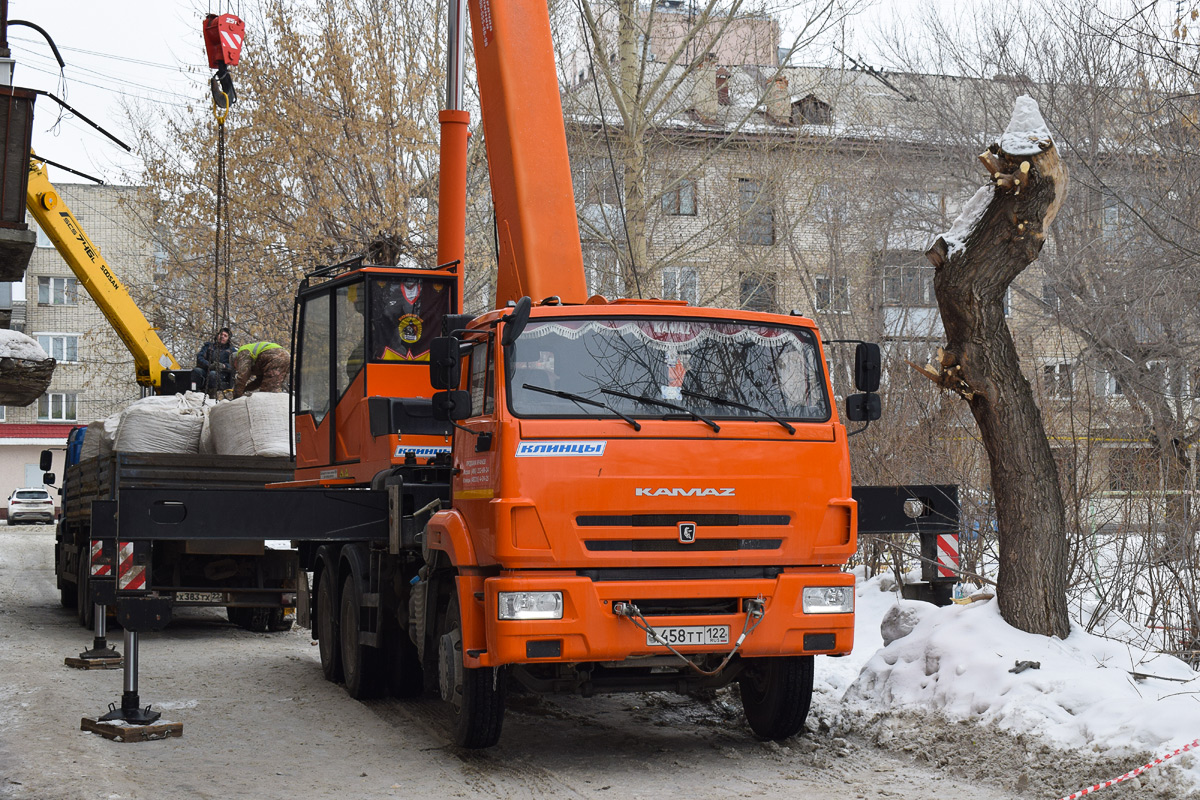 Алтайский край, № А 458 ТТ 122 — КамАЗ-65115-A5(48)