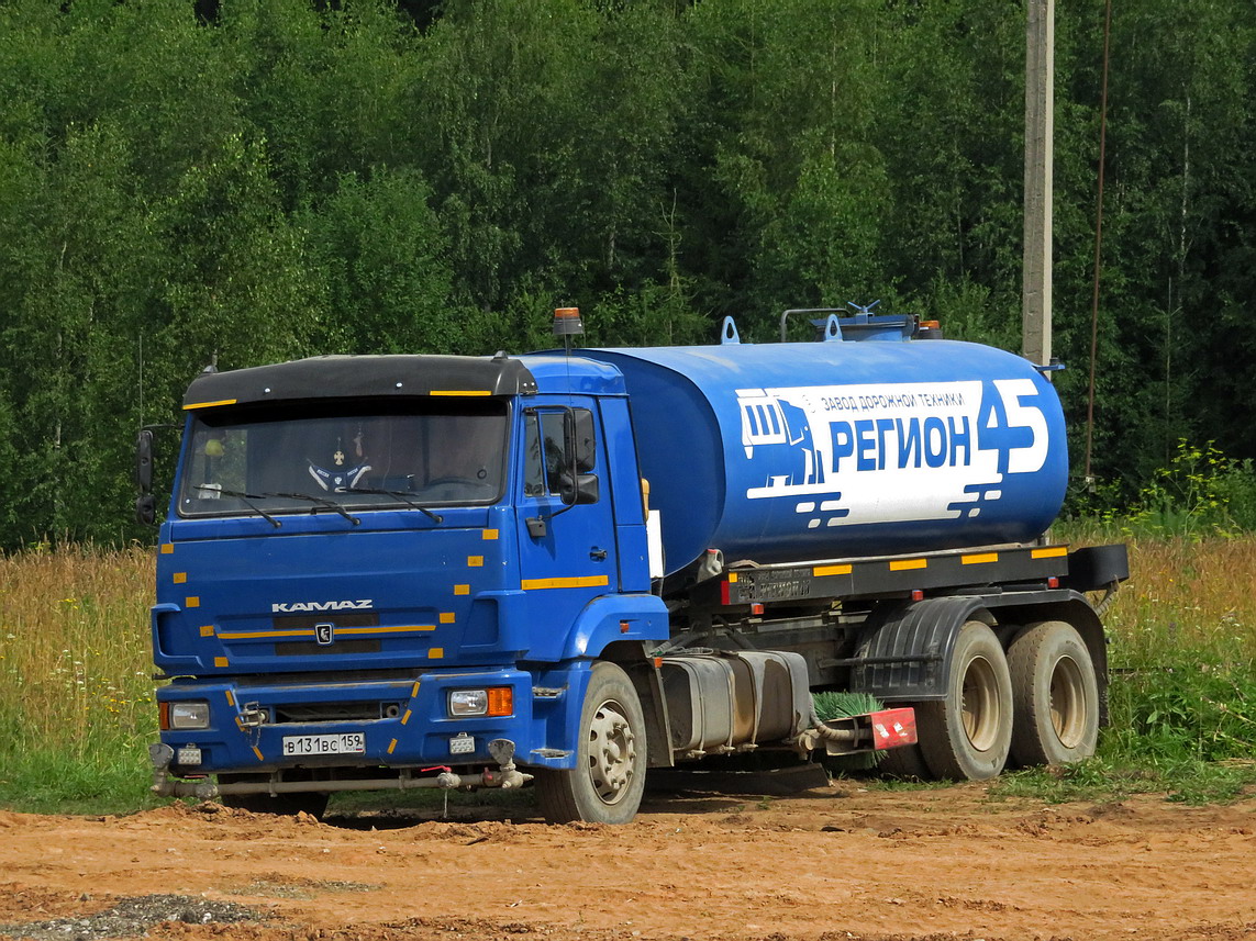 Пермский край, № В 131 ВС 159 — КамАЗ-65117-N3(78)