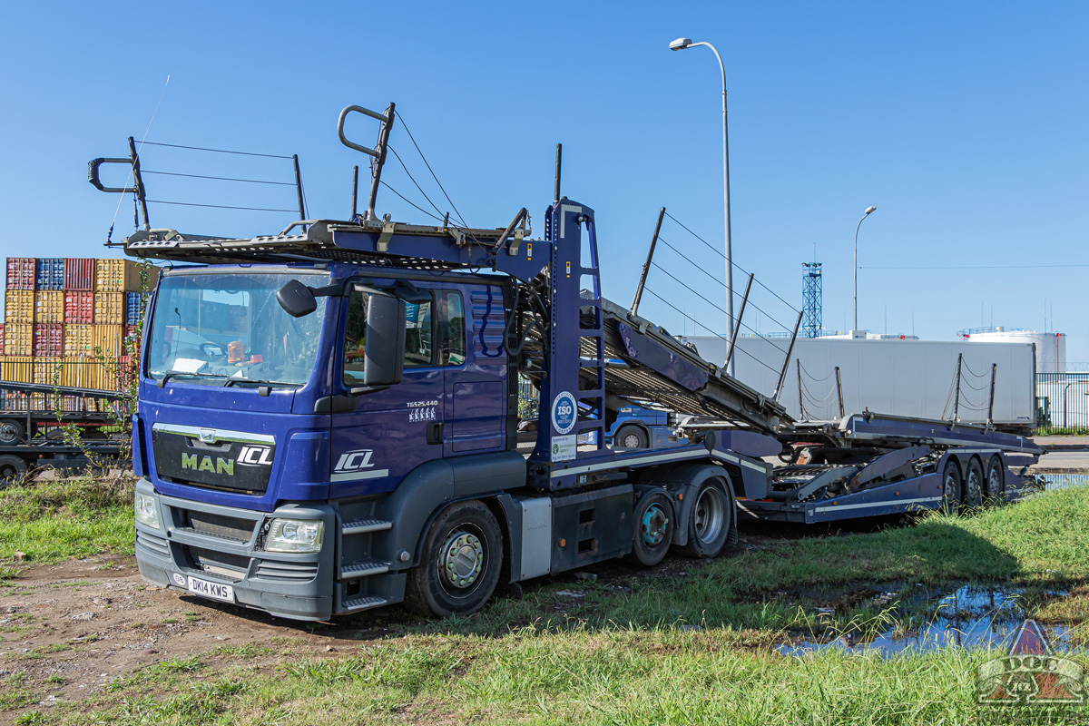 Великобритания, № DK14 KWS — MAN TGS (общая модель)