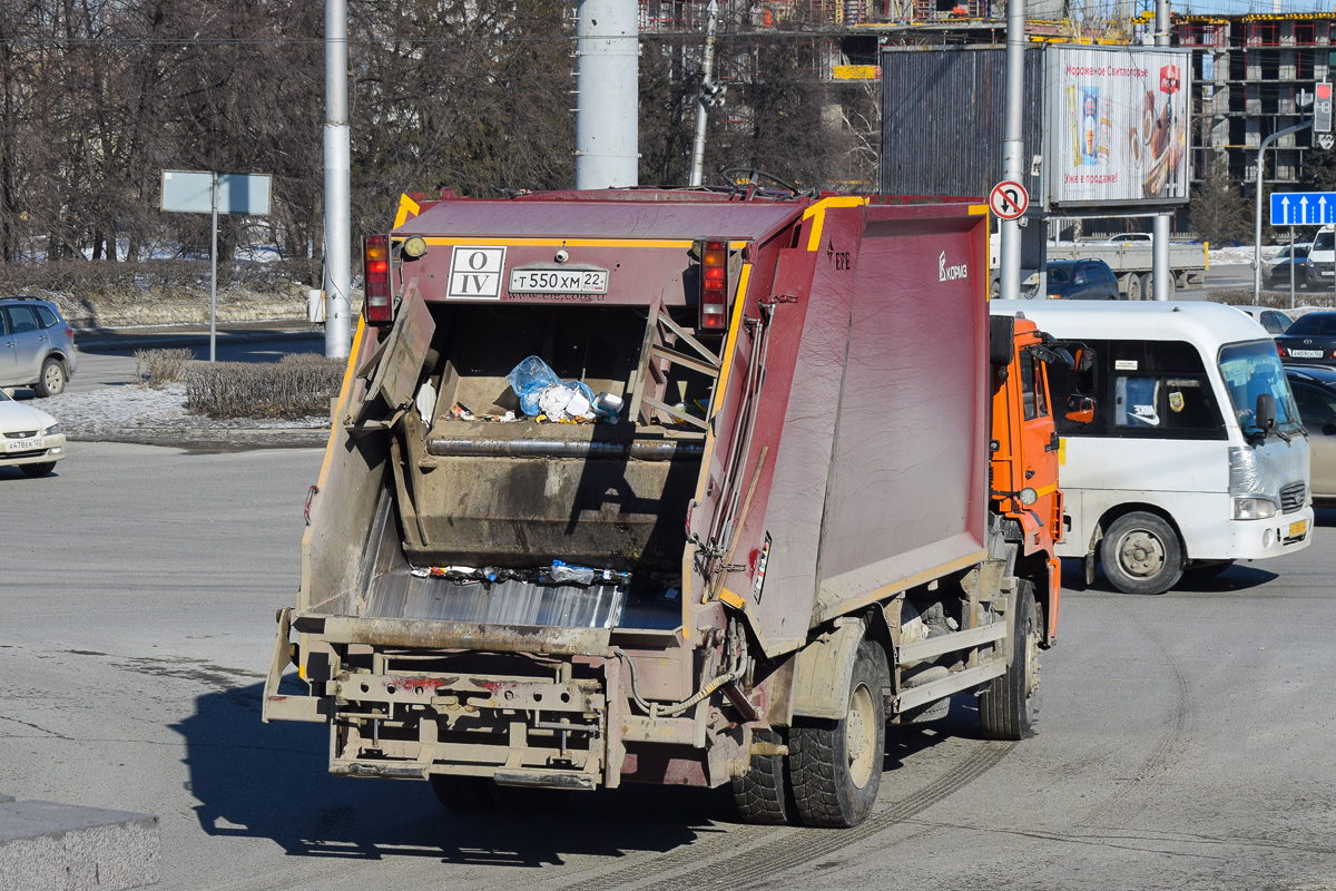 Алтайский край, № Т 550 ХМ 22 — КамАЗ-53605-A4(23)