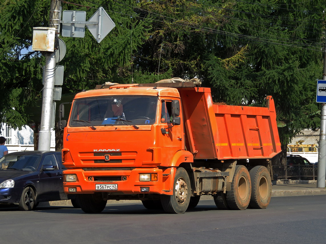 Кировская область, № В 567 РС 43 — КамАЗ-65115-N3(78)