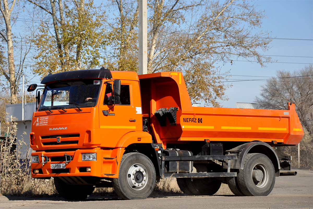 Алтайский край, № О 691 ХУ 22 — КамАЗ-53605-L4(19)