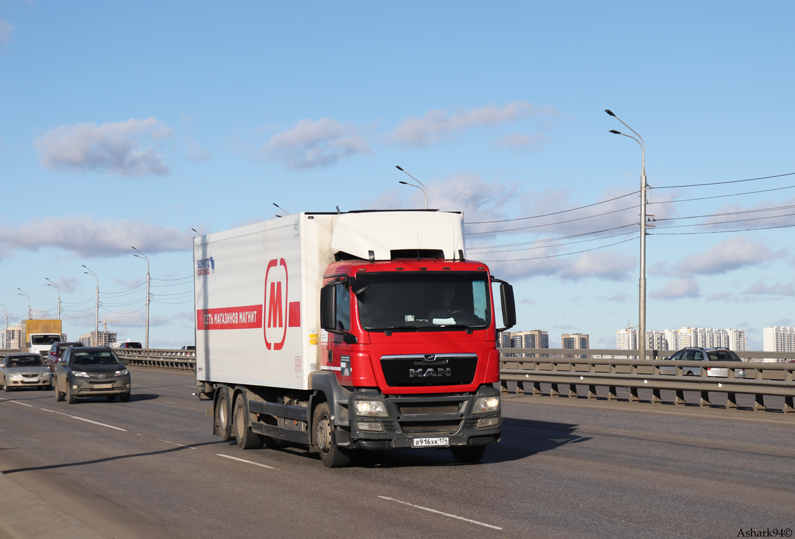 Красноярский край, № В 916 ХК 174 — MAN TGS 28.360