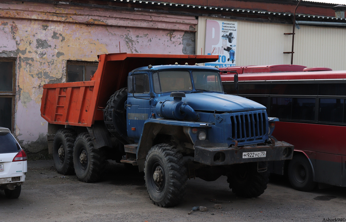 Красноярский край, № М 922 УС 70 — Урал-55571-40