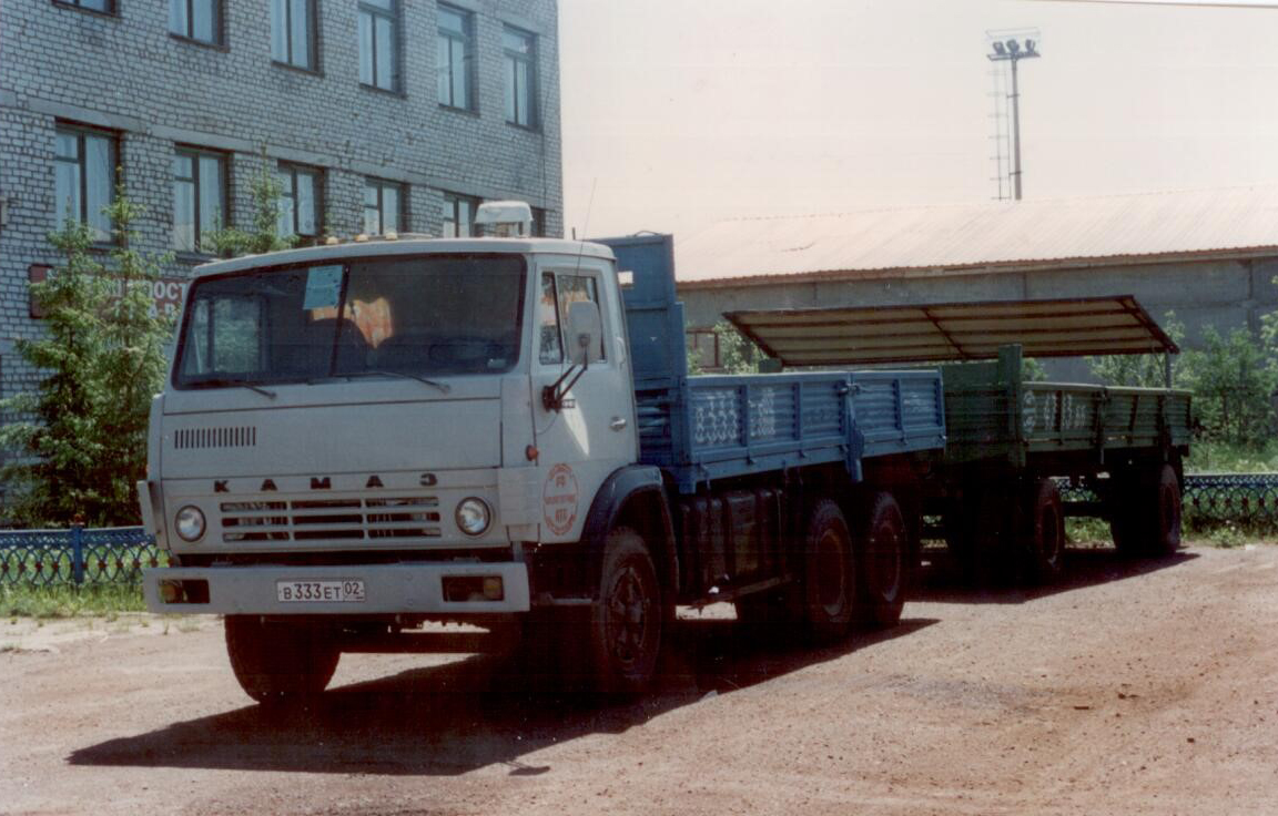 Башкортостан, № В 333 ЕТ 02 — КамАЗ-5320; Исторические фотографии (до 2000 года) (Башкортостан)