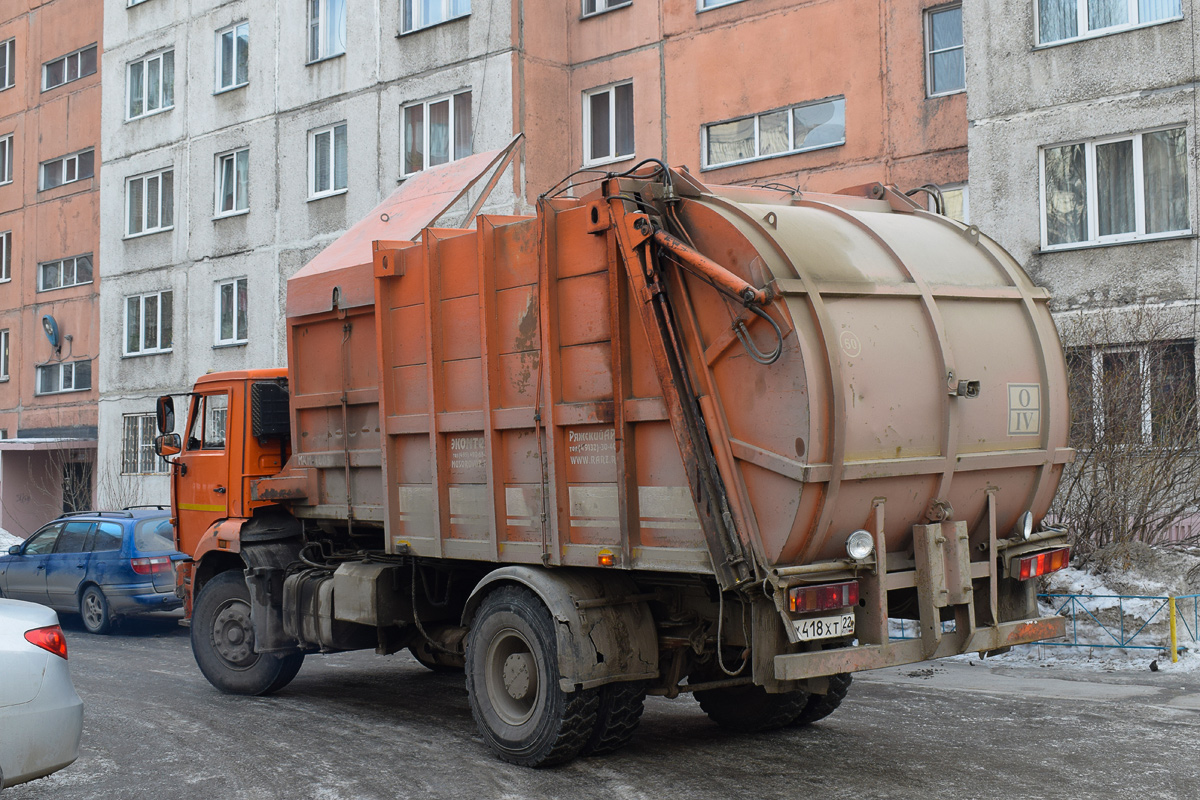 Алтайский край, № К 418 ХТ 22 — КамАЗ-53605-62