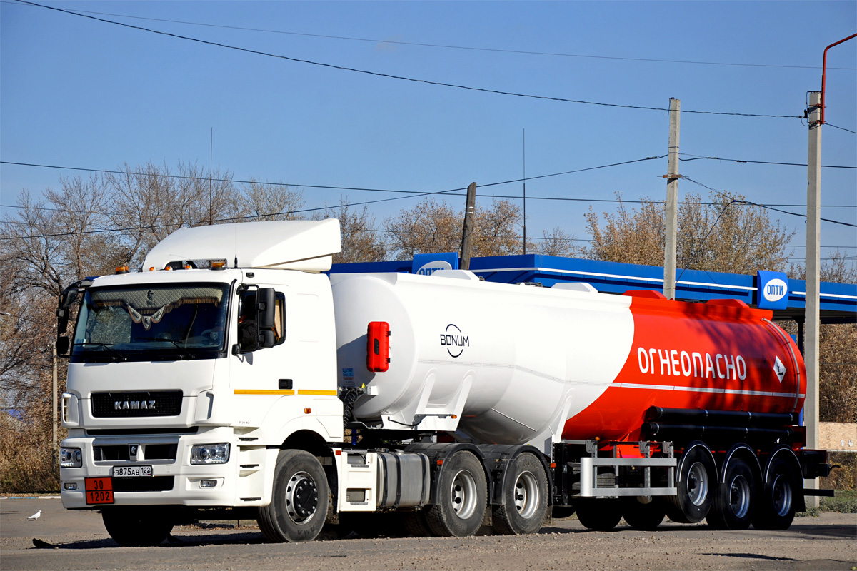 Алтайский край, № В 875 АВ 122 — КамАЗ-65206-T5(68)
