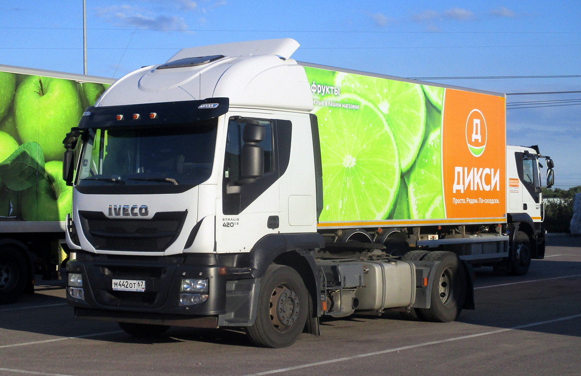 Смоленская область, № М 442 ОТ 67 — IVECO Stralis ('2012) 420