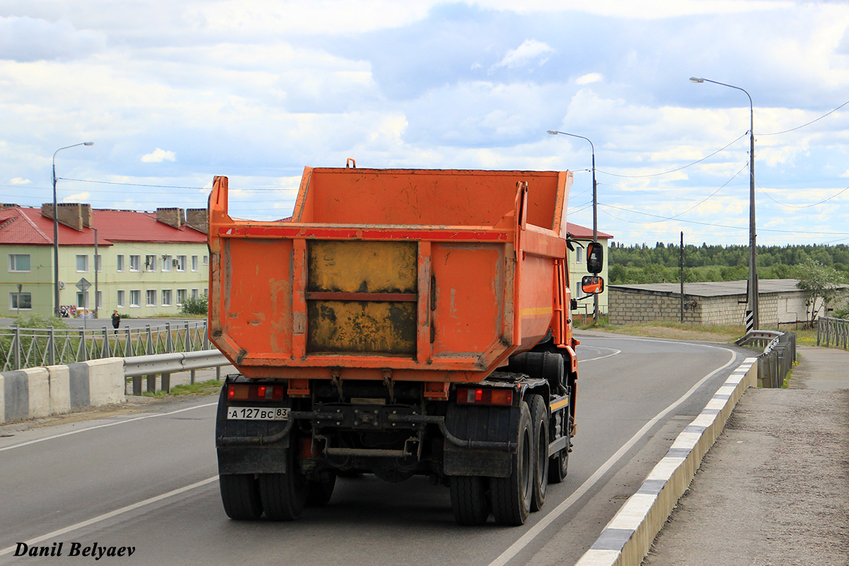Ненецкий автономный округ, № А 127 ВС 83 — КамАЗ-65115-L4(19)