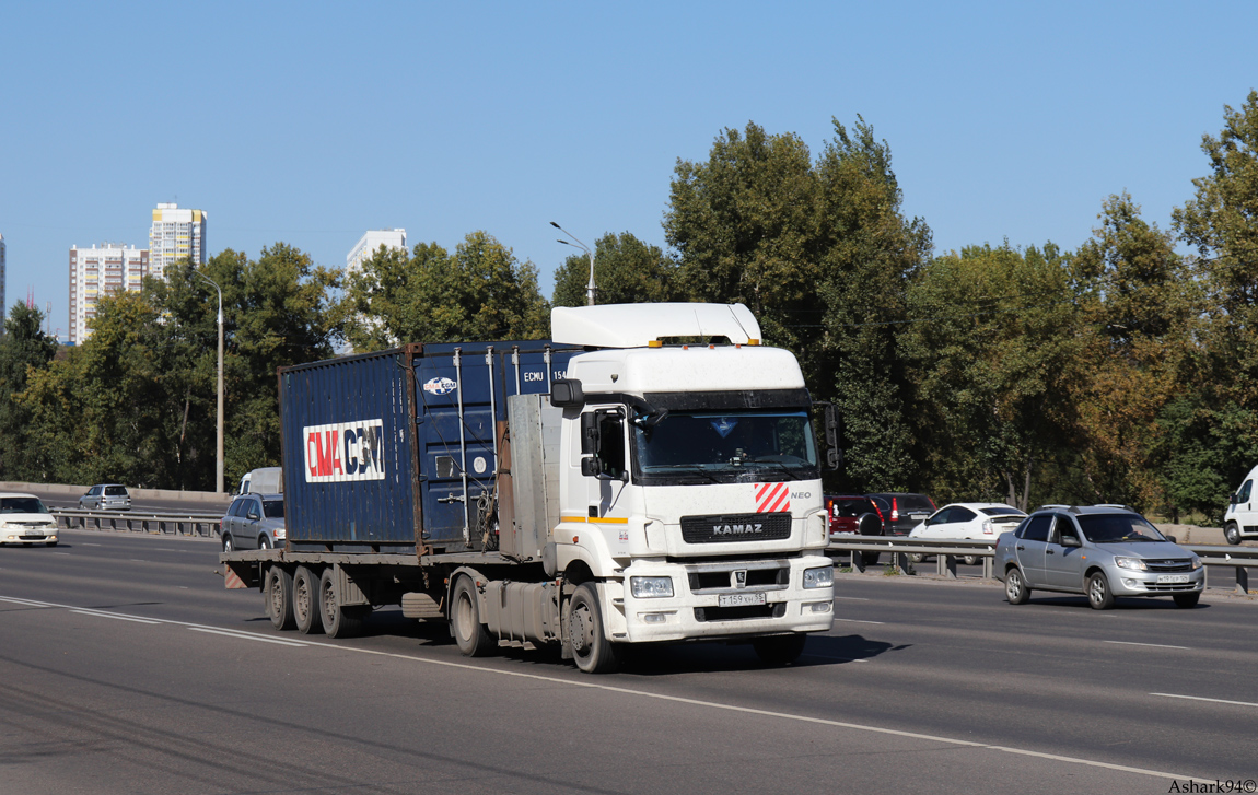 Омская область, № Т 159 ХН 55 — КамАЗ-5490-S5(87)
