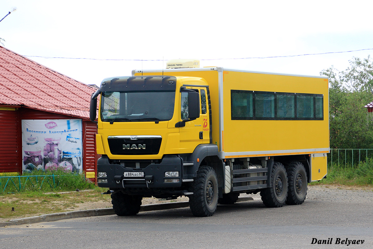 Ненецкий автономный округ, № А 884 АО 83 — MAN TGS 33.400
