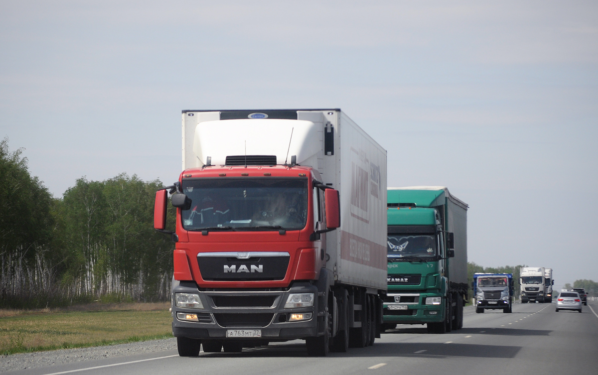 Ростовская область, № А 763 МТ 37 — MAN TGS 18.360