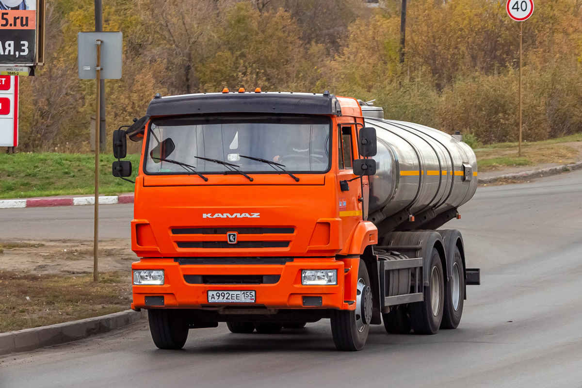 Омская область, № А 992 ЕЕ 155 — КамАЗ-65115-A4(23)