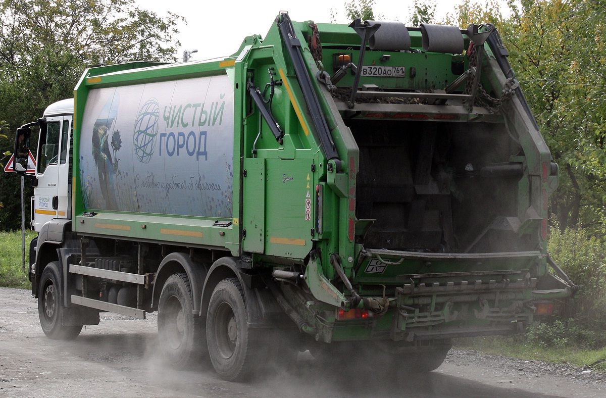 Ростовская область, № В 320 АО 761 — MAN TGS 33.360