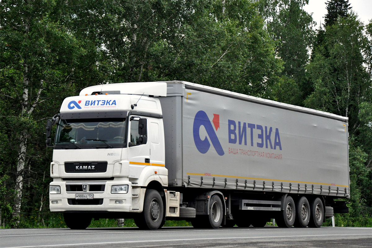 Новосибирская область, № М 988 АЕ 154 — КамАЗ-5490-S5(87)