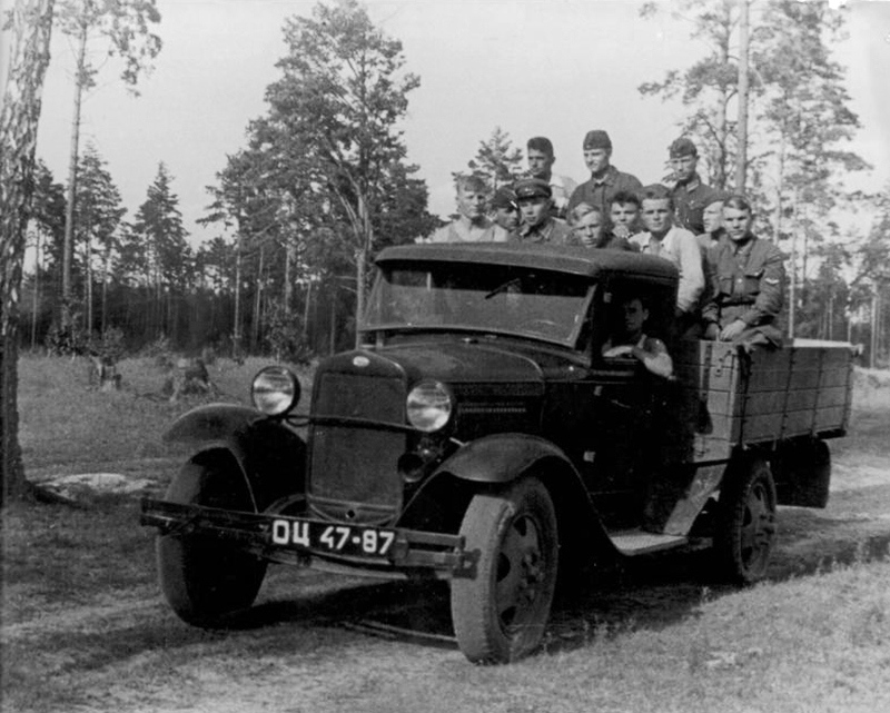 Орловская область, № ОЦ 47-87 — ГАЗ-АА; Исторические фотографии (до 2000 года) (Орловская область)