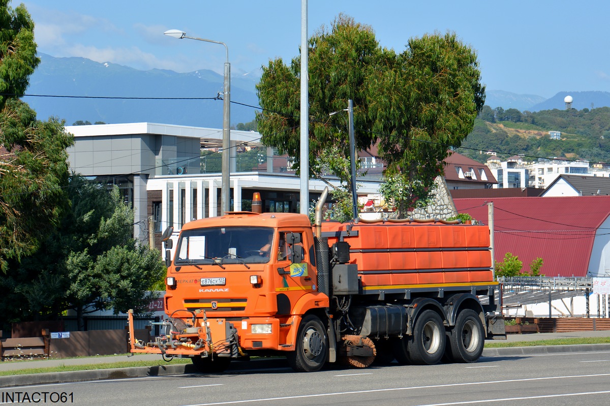 Краснодарский край, № Е 876 СУ 123 — КамАЗ-65115-L4(19)