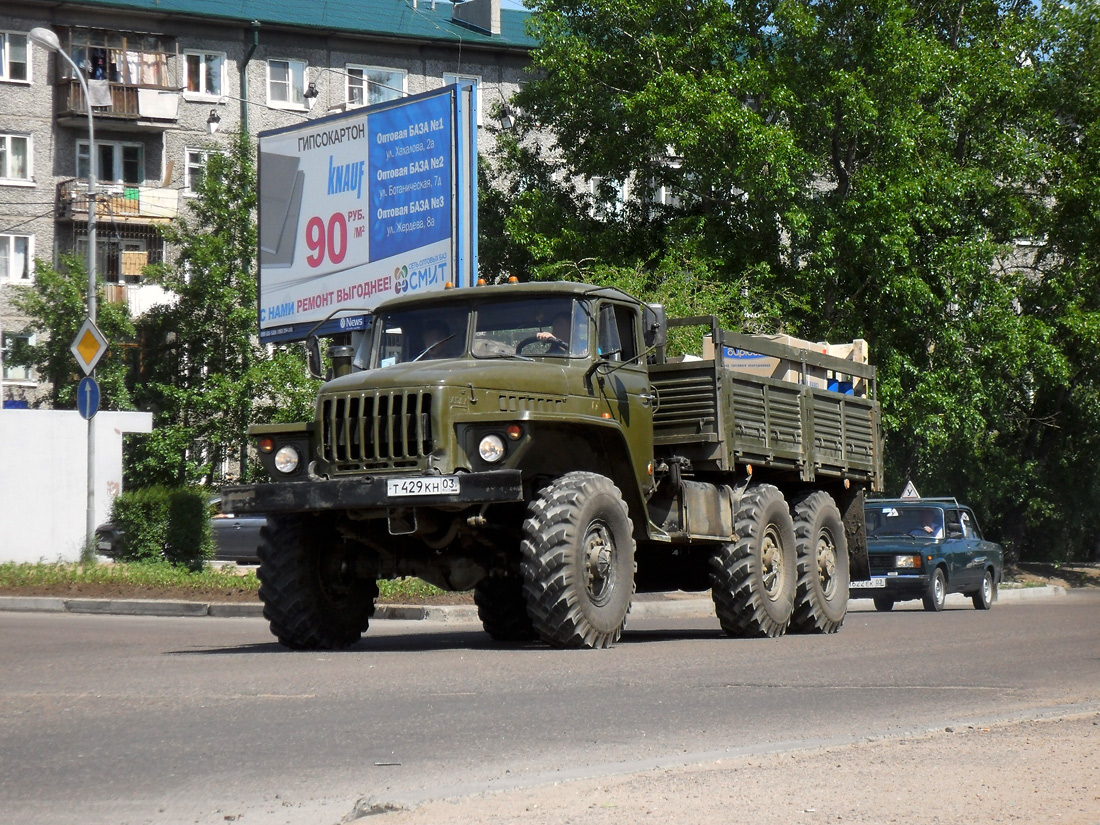 Бурятия, № Т 429 КН 03 — Урал-4320 / 5557 (общая модель)