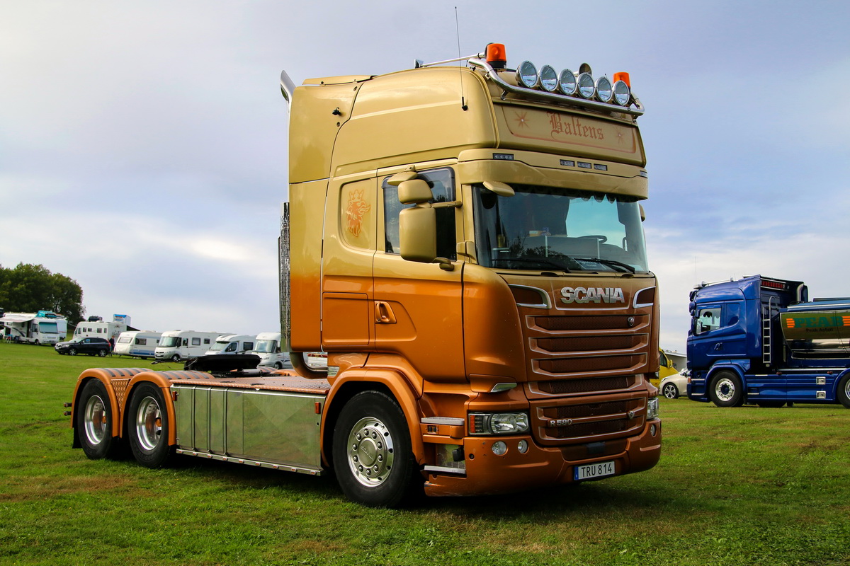 Швеция, № TRU 814 — Scania ('2013) R580; Швеция — Nordic Trophy 2018