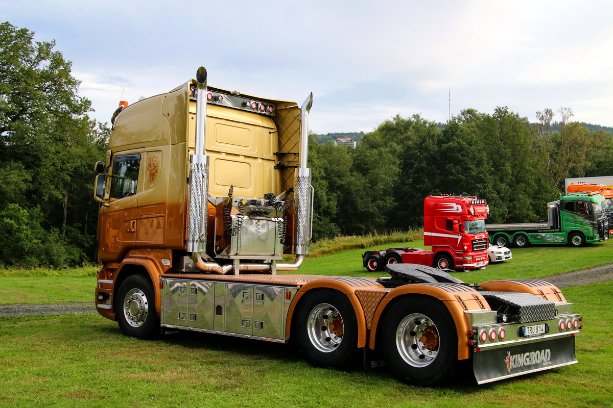 Швеция, № TRU 814 — Scania ('2013) R580; Швеция — Nordic Trophy 2018