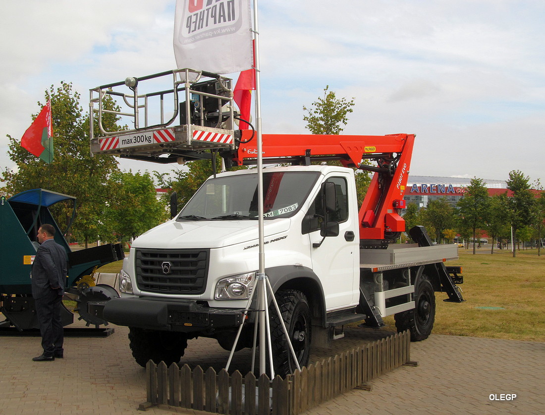 Минск, № АМ ВР 7083 — ГАЗ-C41A23 "Садко NEXT"; Минск — Выставка "Лесдревтех-2022"